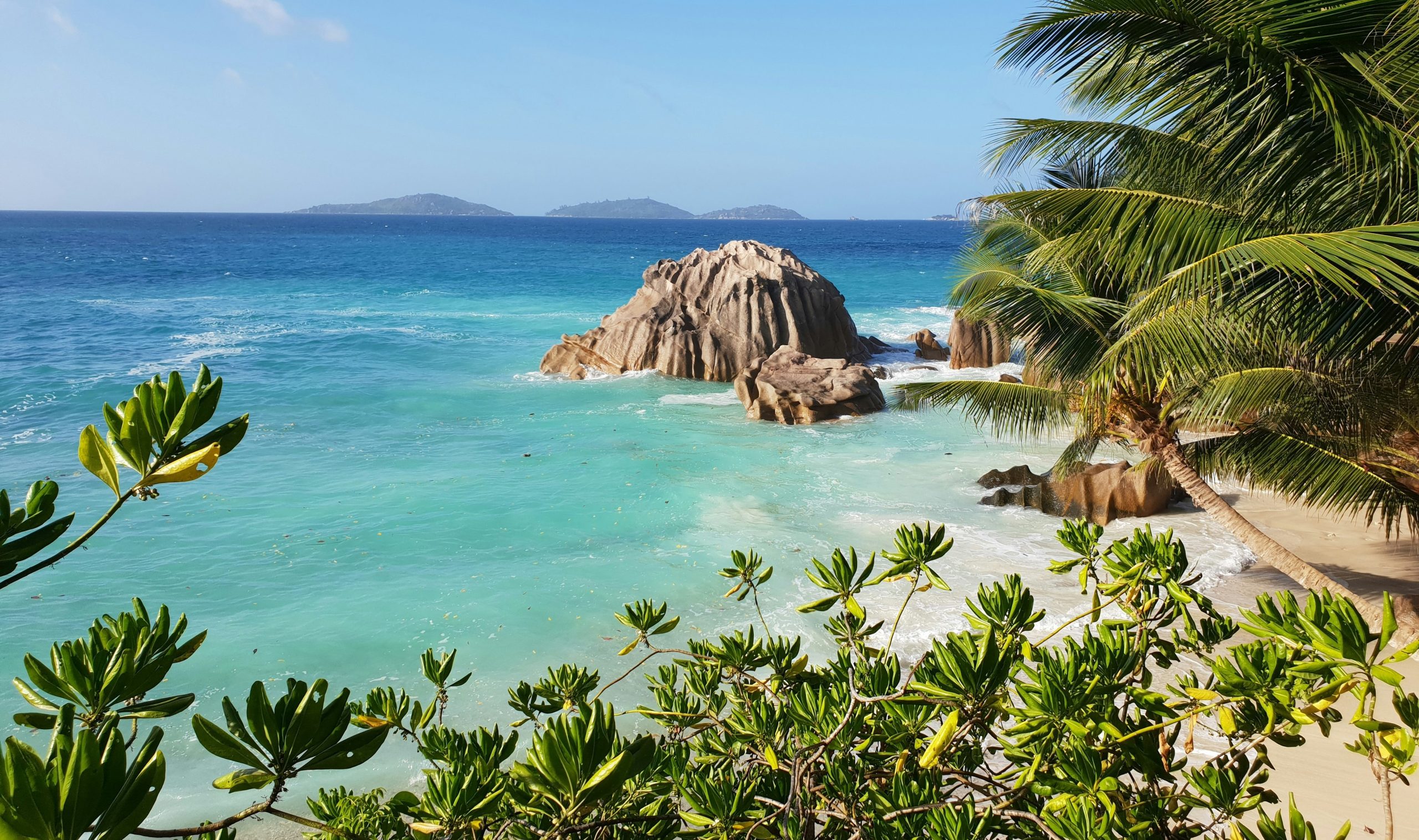 plage anse patate la digue seychelles