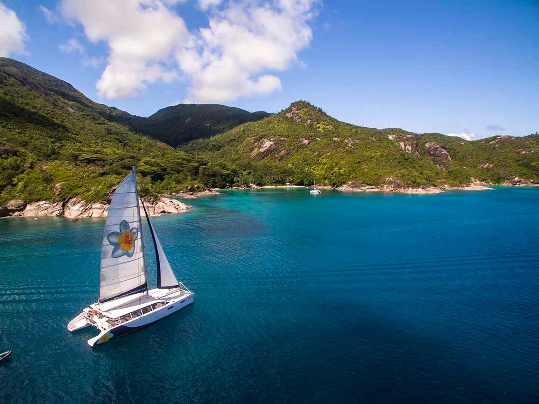 croisiere catamaran baie ternay seychelles
