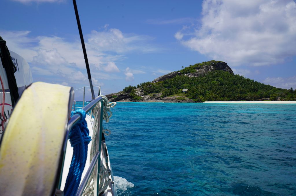 bateau ile cousin praslin seychelles