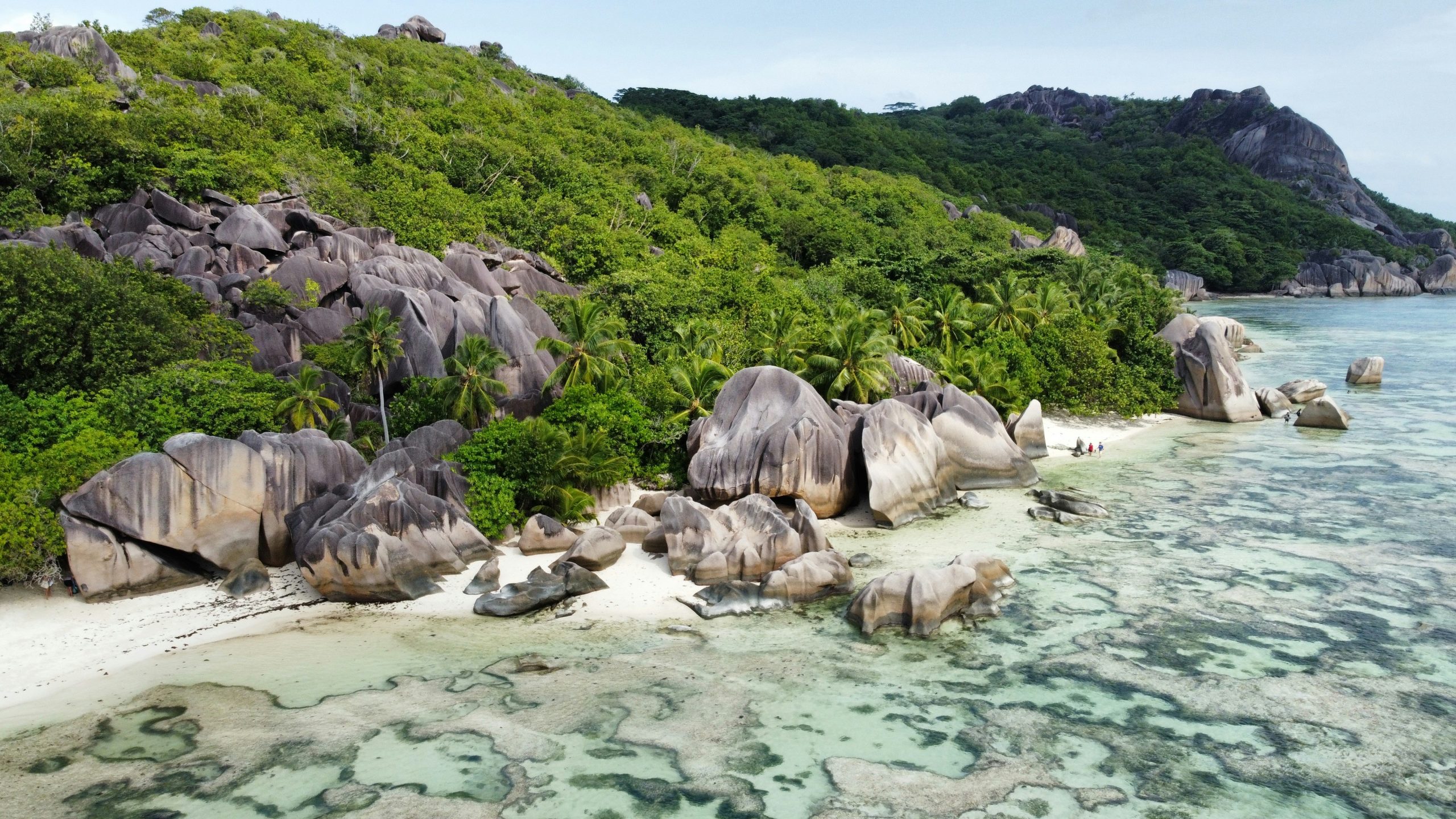 plage anse source d'argent seychelles