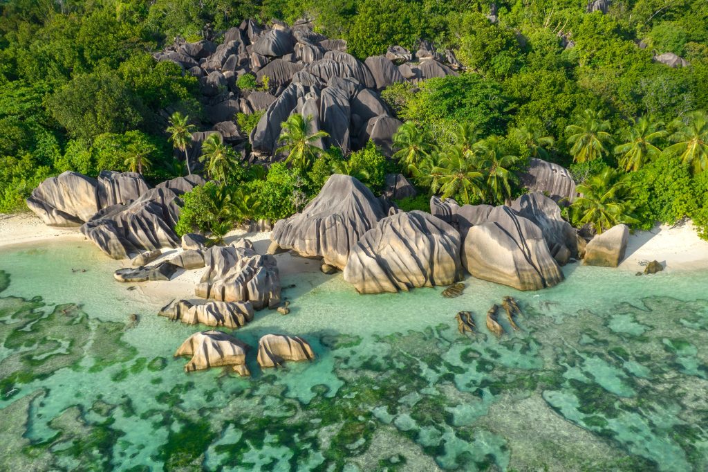 plage anse source d'argent seychelles la digue